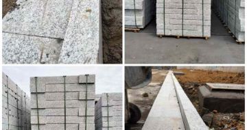 烟台 芙蓉白路沿石，性价比之王