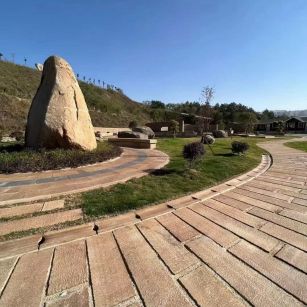 烟台仿古石铺装效果