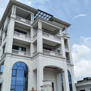 烟台芝麻白别墅干挂效果展示