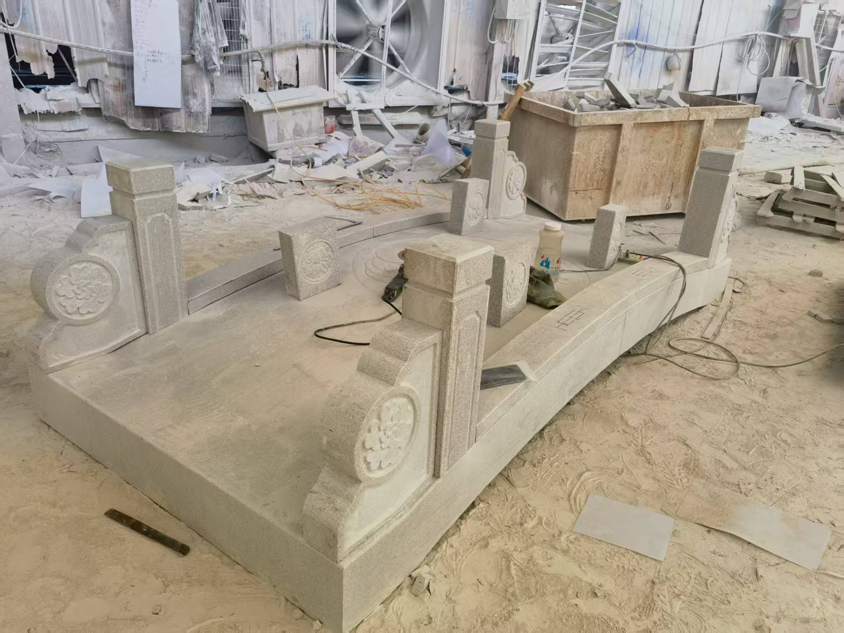 烟台 芝麻灰火烧面石桥-拼装