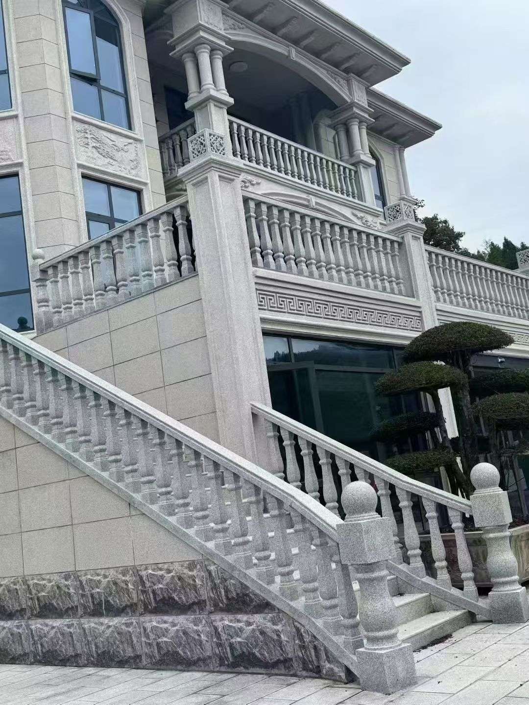 烟台 芝麻白别墅，栏杆