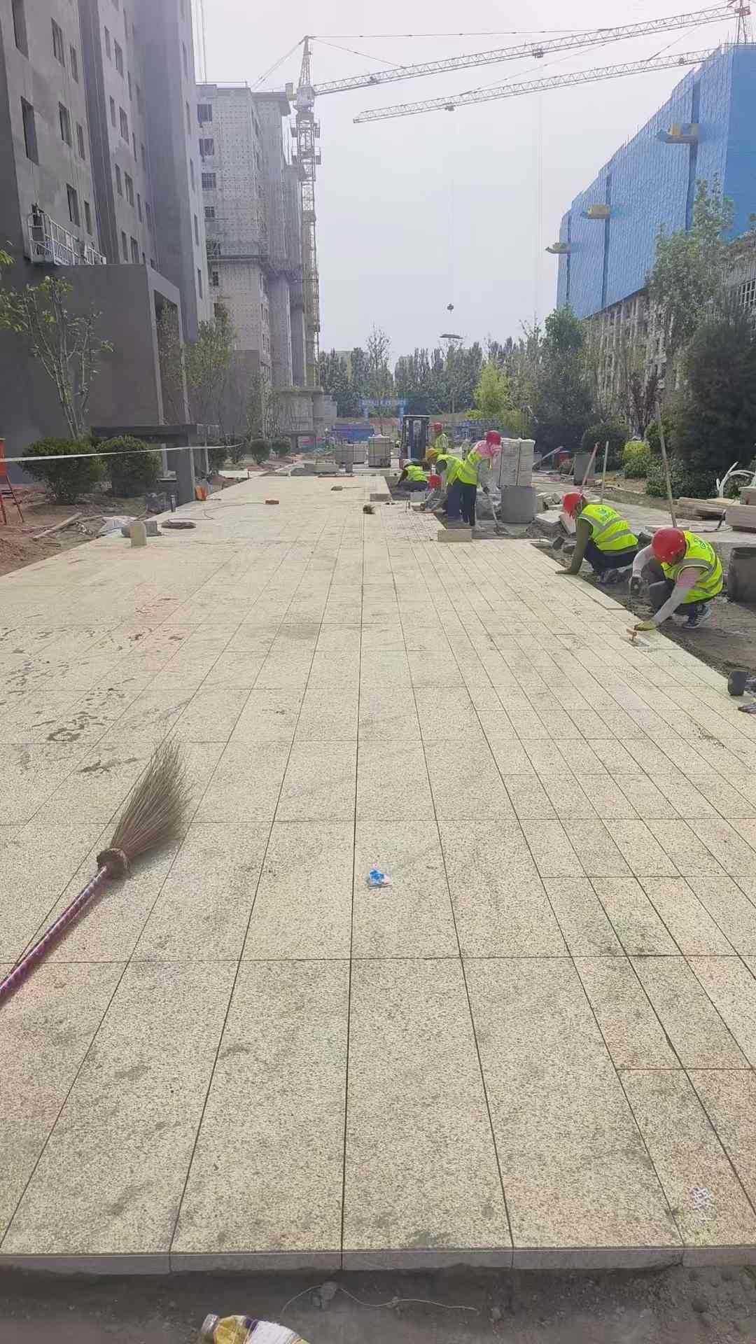 烟台黄金麻荔枝面地铺案例