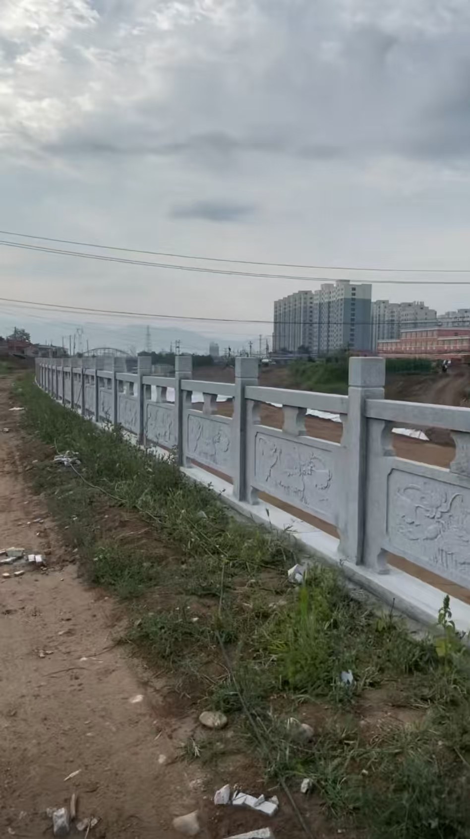 烟台 石材河道栏杆