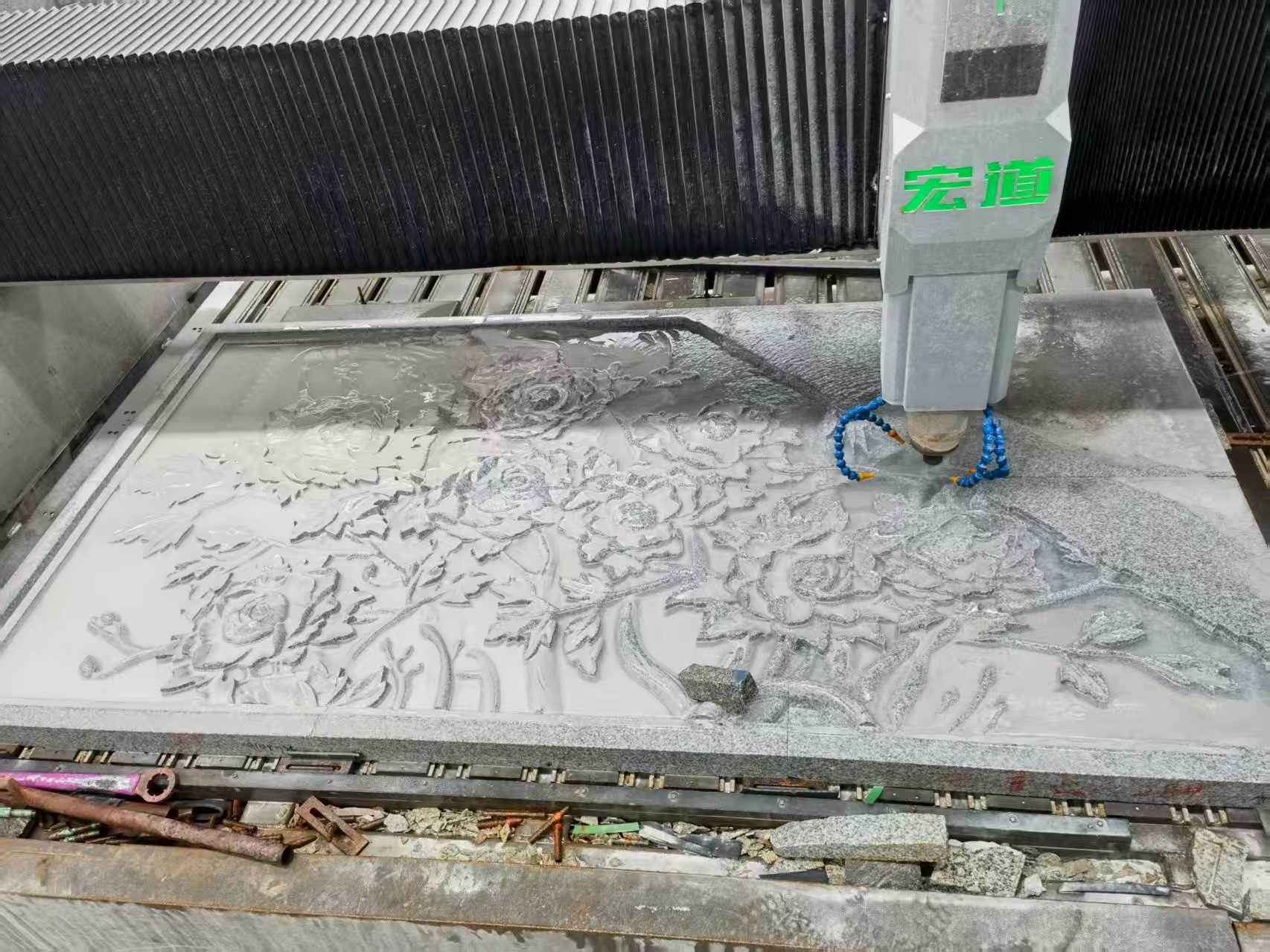 烟台 别墅墙面石材雕刻