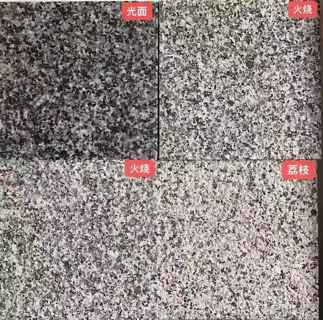 烟台 芝麻黑光面，芝麻黑火烧面，芝麻黑荔枝面