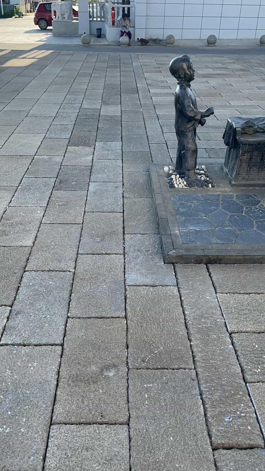 烟台仿古石铺装效果