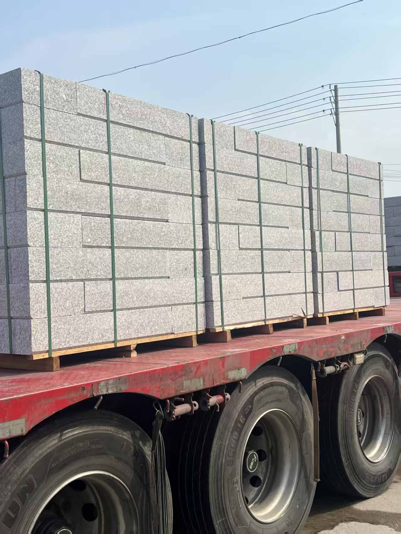 烟台 芙蓉白路沿石装车