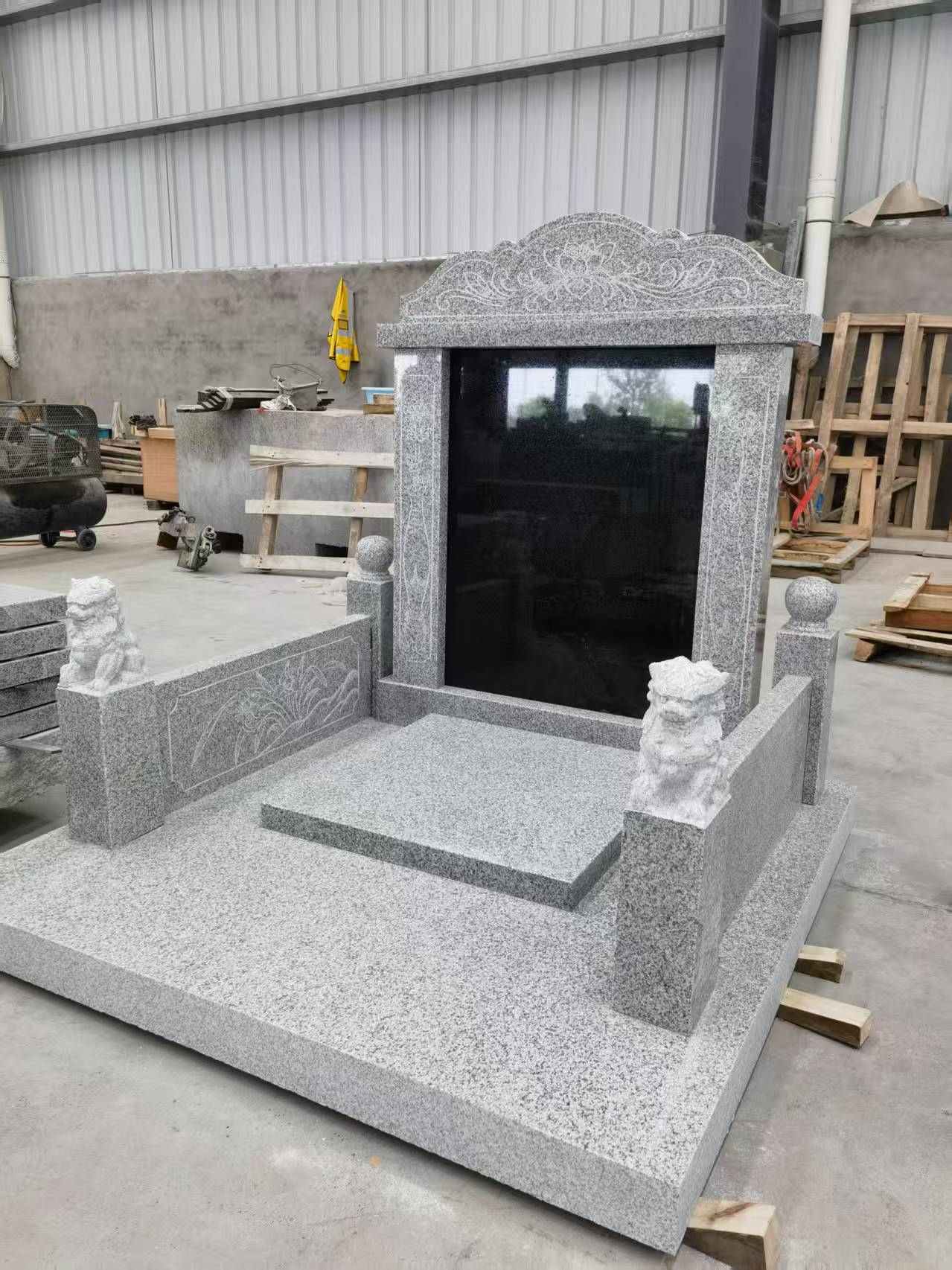 烟台 芝麻白公墓、套墓