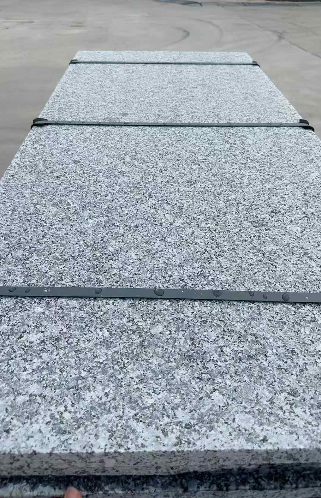 烟台 芝麻黑火烧面毛板，条板，半成品