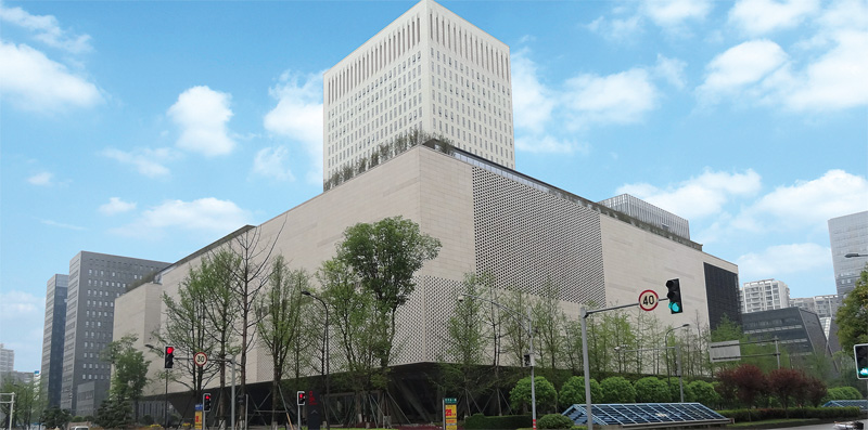 烟台花岗岩在外墙干挂案例